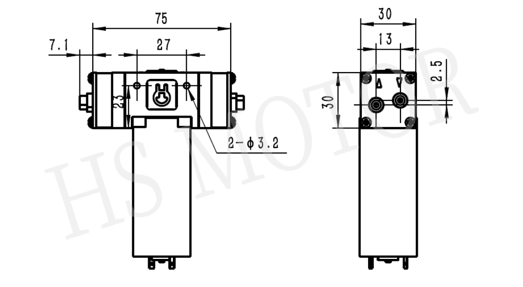 双头水泵外形图